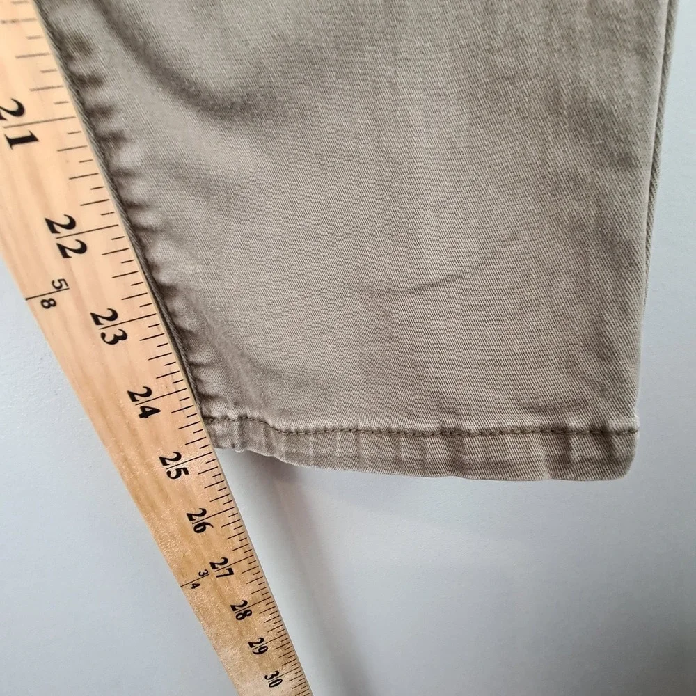 PacSun Women's Slim Joggers Khaki Drawstring Pull On Pants Size Small Streetwear
